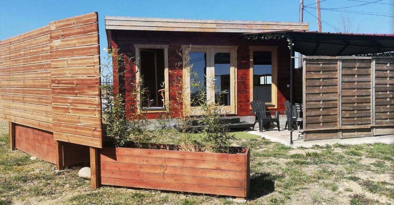 Charmant Chalet Pour 2 Personnes Spa Prive Massillargues-Attuech Ngoại thất bức ảnh